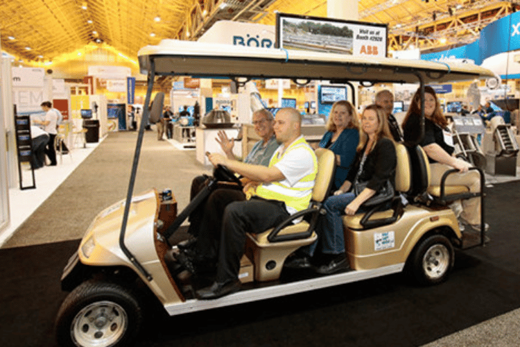 Production Transport Golf Cart Shuttle